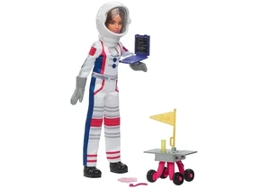 Barbie HRG45 Karriere Puppe Astronautin mit Rover (65. Jubiläum)