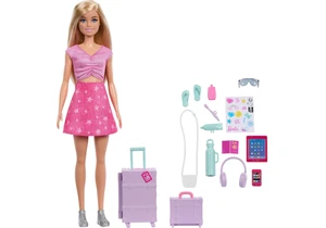 Barbie JMJ47 Familie & Freunde Puppe Grenzenlose Abenteuer – Malibu auf Reisen