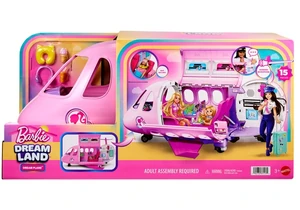 Barbie JLW92 Fahrzeug Traumflugzeug mit Mikrofon