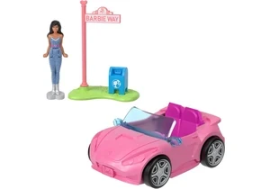 Barbie HYF42 Barbie Mini Barbieland  Puppe Und Cabrio
