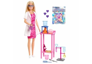 Barbie JCR70 Karriere Spielset Wissenschaftlerin mit Labortisch