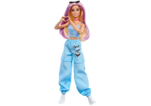 Barbie JNC61 Deluxe Style Puppe Styling-Set mit Farbwechsel-Haar und Wechselhänden