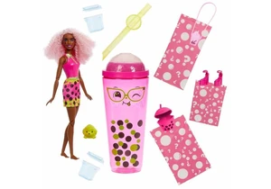 Barbie HTJ20 Pop Reveal Puppe Bubble-Tea-Serie – Berry Bliss