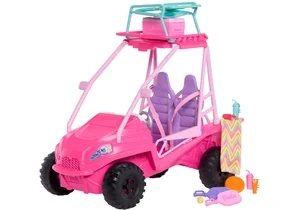 Barbie JFV68 Barbie Mysteries: Beach Detectives Zubehör Ultimativer Strand-Buggy Spielset
