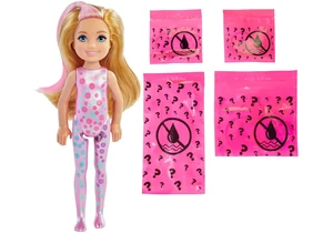 Barbie GTT26 Color Reveal Puppe Chelsea Party-Serie, sortiert
