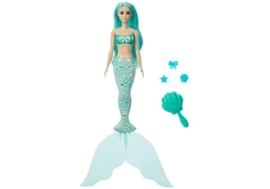 Barbie JMW61 Color Reveal Puppe Barbie Meerjungfrau Und Accessoires Mit 6 Überraschungen