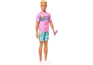 Barbie JFV65 Barbie Mysteries: Beach Detectives Puppe Ken Mit Unverkennbarem Outfit Und Zubehörteilen Zum Geschichtenerzählen