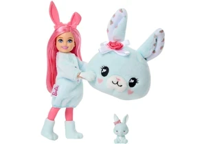 Barbie JMW63 Cutie Reveal Puppe Chelsea Glücksbärchis  Und Zubehör, Serie 2