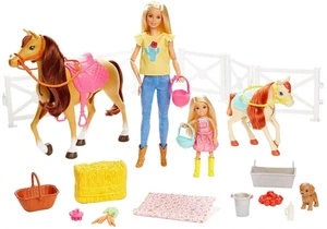 Barbie FXH15 Spielset Reitspaß mit Chelsea, Pferd und Pony