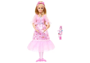 Barbie JLW51 Der Nussknacker Puppe Ballerina Clara mit beweglichen Fußgelenken
