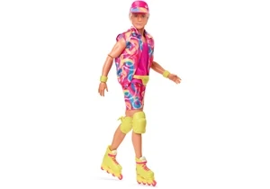 Barbie JBJ51 Puppe Ken-Sammelpuppe Zum Barbie-Spielfilm Im Inlineskating-Outfit