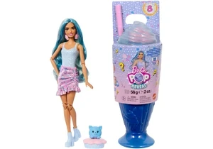 Barbie JFY61 Pop Reveal Puppe Barbie Treat-Serie Set Aus Puppe Und Zubehör, Cool Cupcake Modepuppe Und Haustier