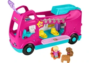 Barbie HYR86 Fisher-Price Little People Barbie Dream Camper (D, Qe, F)