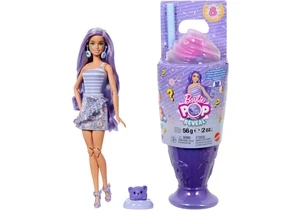 Barbie JFY60 Pop Reveal Puppe Barbie Treat-Serie Set Aus Puppe Und Zubehör, Donut Dreams Modepuppe Und Haustier