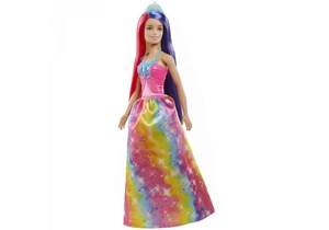 Barbie GTF38 Dreamtopia Puppe Regenbogenzauber-Prinzessin