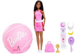 Barbie JMY56 Karriere Puppe Roll & Reveal – Tennisspielerin