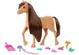 Barbie HXJ29 Barbie Mysteries: Das Geheimnisvolle Pferdeabenteuer Zubehör Pony Und Zubehör Sortiment
