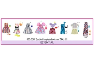 Barbie GWD96 Kleidung Komplett-Looks, sortiert