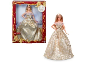 Barbie JBH95 Signature Puppe 2025 Holiday Blond Mit Silber- Und Goldfarbenem Kleid