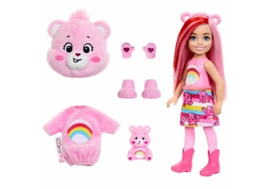 Barbie JCN97 Cutie Reveal Puppe Chelsea Glücksbärchis, sortiert