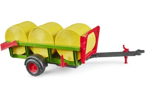 Bruder 2204 Rundballensammler mit 3 Rundballen