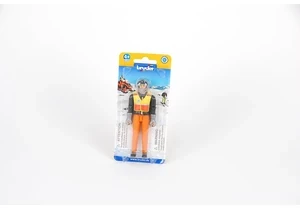 Bruder 46105 Snowmobilfahrer Rettung