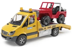 Bruder 2535 Mercedes-Benz Sprinter Autotransporter m Geländewag