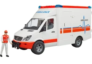 Bruder 2536 Mercedes-Benz Sprinter Ambulanz mit Fahrer