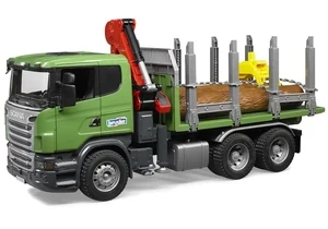 Bruder 3524 Scania R-Serie Holztransport LKW
