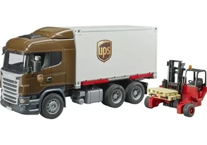 Bruder 3581 Scania R-Serie UPS Logistik-LKW