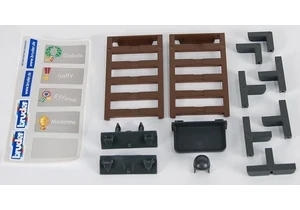 Bruder 46214 Ersatzteile Stallzubehör für Pferdestall (Beutel 1)