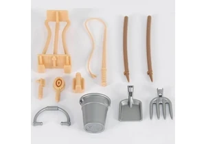 Bruder 46215 Ersatzteile Stallzubehör für Pferdestall (Beutel 2)