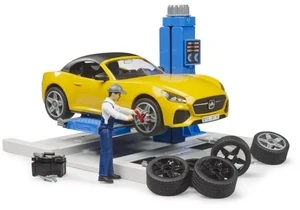 Bruder 62112 bworld PKW Service Center und Bruder Roadster