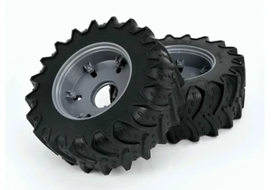 Bruder 43164 Ersatzteile Hinterräder links und rechts für Deutz 8280 TTV