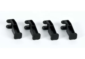 Bruder 43474 Ersatzteile Stützen schwarz für ROADMAX Kran-LKW