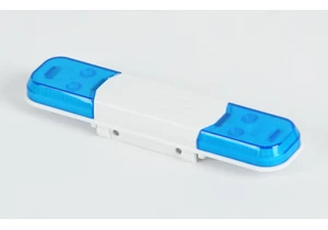 Bruder 43477 Ersatzteile Lichtbalken-Attrappe blau für ROADMAX Feuerwehr