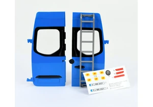 Bruder 46285 Ersatzteile Hecktüren MB Sprinter Camper blau