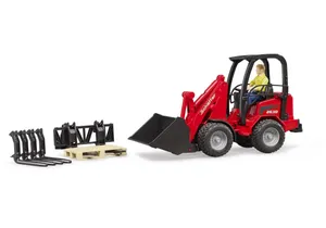 Bruder 2191 Schäffer Hoflader 2630 mit Figur und Zubehör