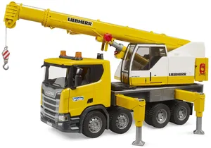 Bruder 3571 Scania Super 560R Liebherr Kran-LKW mit Light & Sound Modul