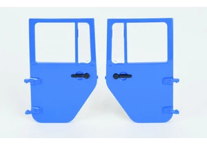 Bruder 41531 Ersatzteile Fondtüren links und rechts Jeep Wrangler Rubicon blau