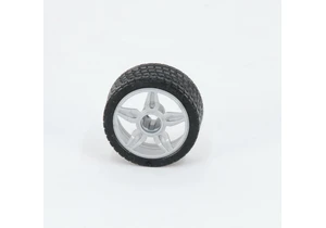 Bruder 43481 Ersatzteile Rad Felge silber für Roadster