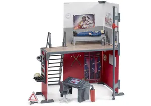 Bruder 62702 bworld Feuerwehrstation mit Feuerwehrmann