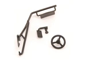 Bruder 43132 Ersatzteile Spiegel und Lenkrad für Manitou