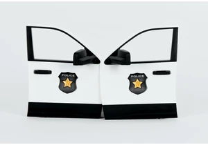 Bruder 43512 Ersatzteile Fronttür für RAM-Polizeiauto