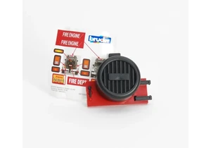 Bruder 43532 Ersatzteile Hecktür mit Ersatzteil für Feuerwehr-Jeep