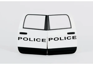 Bruder 43513 Ersatzteile Hecktür für RAM Polizeiauto