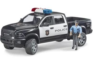 Bruder 2505 RAM 2500 Polizei Pickup mit Polizist