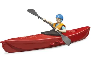 Bruder 63155 bworld Kajak mit Figur