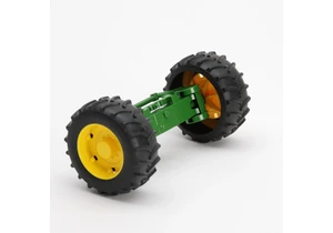 Bruder 42165 Ersatzteile Hinterachse für JD T670i Mähdrescher