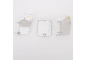 Bruder 43465 Ersatzteile Tür und Heckscheibe für JCB 5CX